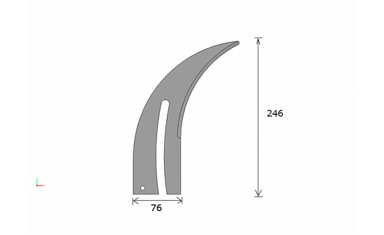 Spaltkeil KÖLLE 246 x 76 mm - sautershop