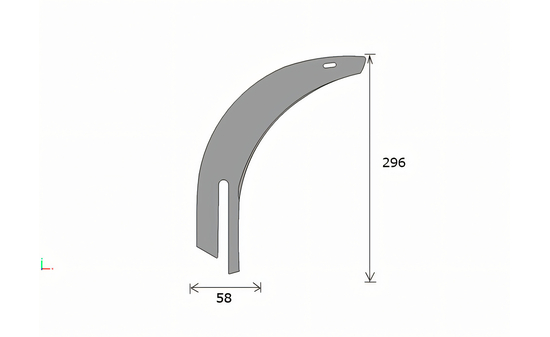 Spaltkeil GRIGGIO 296 x 58 mm - sautershop