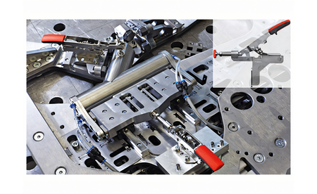 Schubstangenspanner mit abgewinkelter Grundplatte STC-IHA /10 - sautershop