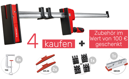 Bessey Korpuszwingen Aktionsset KRE 1000/95 - sautershop