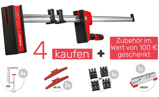 Bessey Korpuszwingen Aktionsset KRE 1000/95 - sautershop