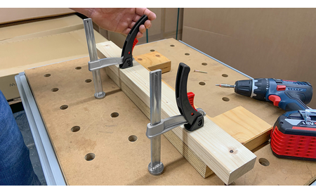 Bessey Set 2x Werkbankzwinge Ø20 mm Lochraster TW-KLI - sautershop