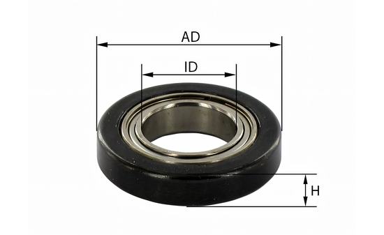 Kugellager für Oberfräser AD: 19,05mm ID: 4,76mm H: 5mm - sautershop