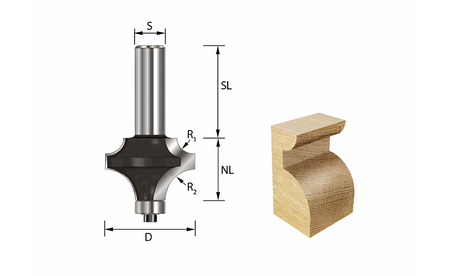 Duo-Radienfräser - sautershop