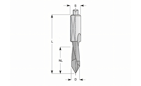 Durchgangsbohrer HW (HM) - sautershop