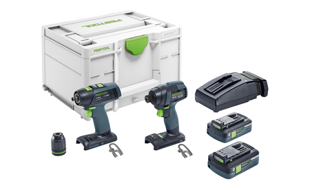 Festool Schrauber- und Bohrer-Set TID 18 HPC 4,0 I-Set T18 - sautershop