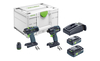 Festool Schrauber- und Bohrer-Set TID 18 HPC 4,0 I-Set T18 - sautershop