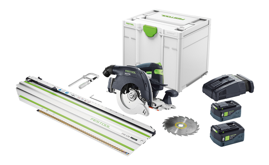 Festool Akku-Handkreissäge HKC 55 5,0 EBI-Set-FSK 420 - sautershop