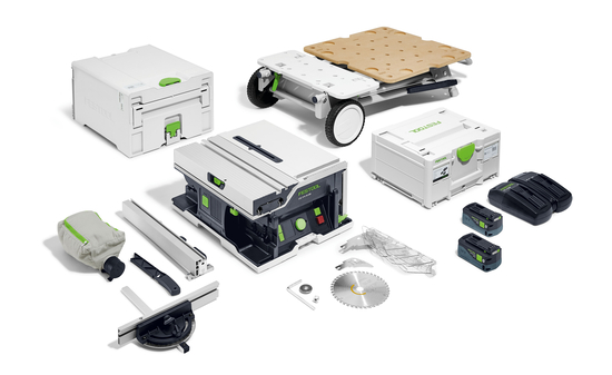 Festool Akku-Tischkreissäge CSC SYS 50 EBI-Set - sautershop