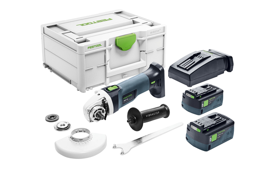 Festool Akku-Winkelschleifer AGC 18-125 5,0 EBI-Plus - sautershop