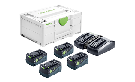 Festool Energie-Set SYS 18V 4x5,0/TCL 6 DUO - sautershop