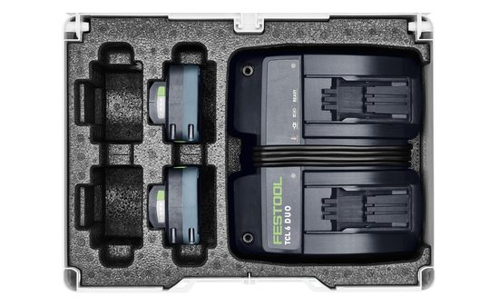 Festool Energie-Set SYS3 18V 2x4,0/TCL6 DUO - sautershop