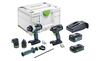 Festool Schrauber- und Bohrer-Set TID 18 5,0/4,0-Set TPC 18/ - sautershop