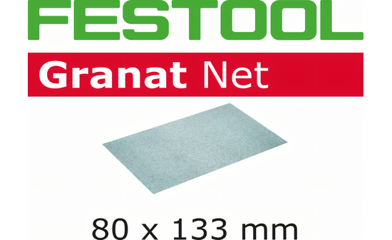 Schleifstreifen STF 80x133 P80 GR NET - sautershop