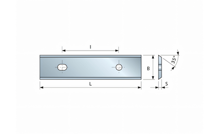 Wendemesser HM für Oberfräser 60 x 12 x 1,5 universal - sautershop