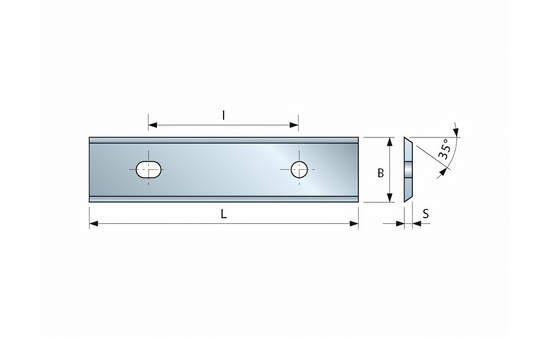 Wendemesser HM für Oberfräser 50 x 12 x 1,5 beschichtete Platten - sautershop