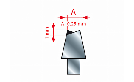 Ritzsägeblatt HM 120 x 3,1-4,2/2,2 x 20 mm, Z=24 - sautershop