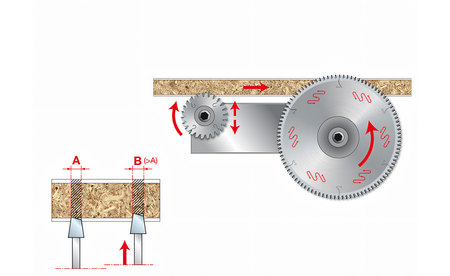 Ritzsägeblatt HM 120 x 3,1-4,2/2,2 x 20 mm, Z=24 - sautershop