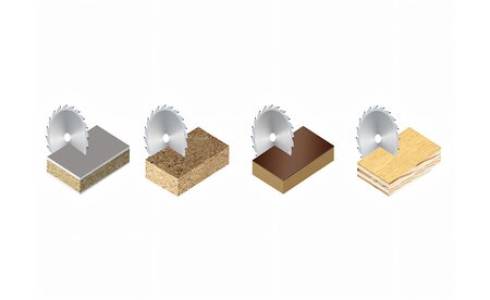 Kreissägeblatt HM 250 x 3,2/2,2 x 30 mm, Z=80 TFZ - sautershop