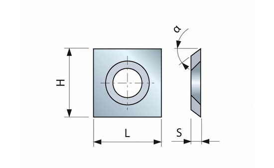 HM-Vorschneider 14 x 14 x 2 mm - sautershop