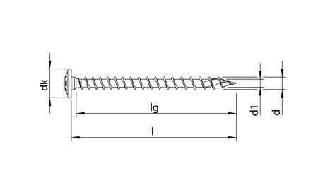 HECO-TOPIX-plus 6,0 x 60, Tellerkopfschraube, T-Drive, VVG, A3K, 100 Stück HC-61063 1