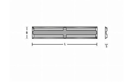 HM-Wendemesser 30 x 5,5 x 1,1 universal - sautershop