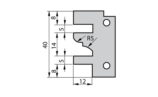 HM-Profil- & Konterprofilmesser Typ D SET-F641-90300