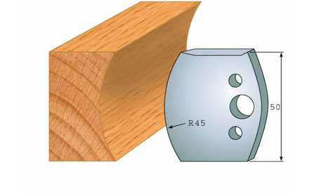 Profilmesser-Paar 554 - sautershop