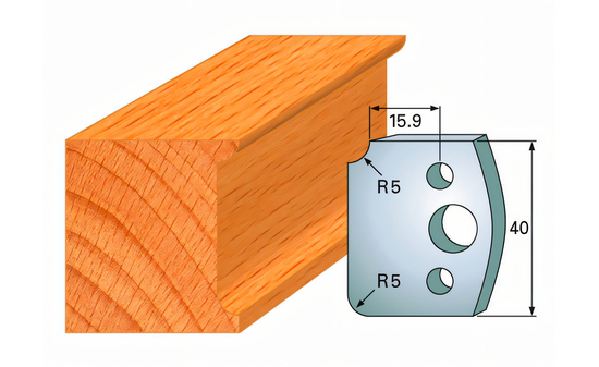 Profilmesser-Paar 172 - sautershop