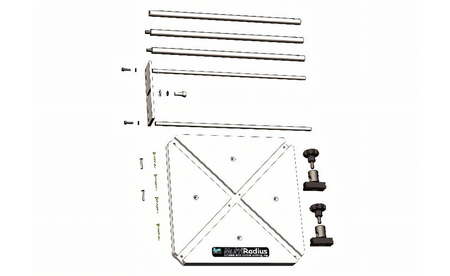 Frässchablone für Ellipsen und Kreise - sautershop