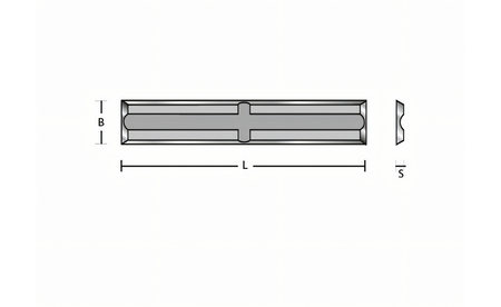 HM-Wendemesser 20 x 4,1 x 1,1 universal - sautershop