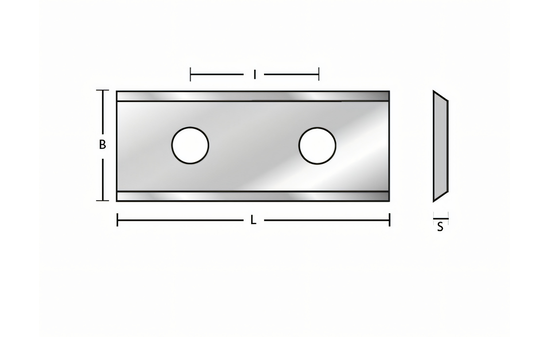 HM-Wendemesser 30 x 12 x 1,5 Spanplatte - sautershop