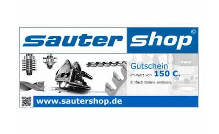 Gutschein € 150,-- - sautershop