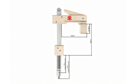 KLEMMSIA® Werkbankzwinge Adapter Basic 150 mm/19 - sautershop