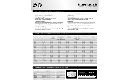 Bi-Metall-Lochsäge Ø 30 mm K-201-500-030 2