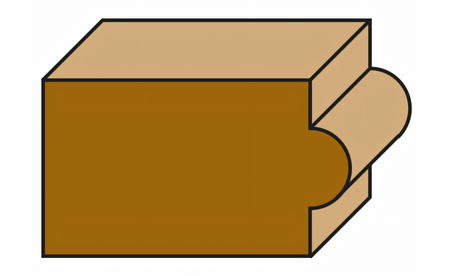 Halbstabfräser ohne Kugellager D 16,7 mm - sautershop