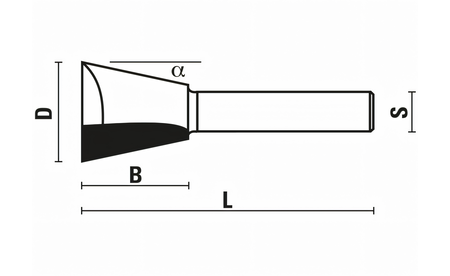 Zinkenfräser D 9,5 mm - sautershop