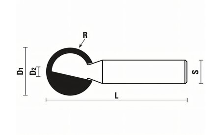 Kugelfräser D1 16 mm - sautershop