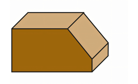 Fasefräser 45° mit Anlauflager D 60,5 mm - sautershop