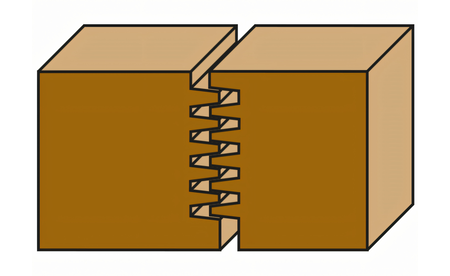 Finger-Schlitz-Zapfenfräser mit Anlauflager D 39,7 mm - sautershop