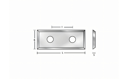 Wendeplatte 30 x 12 x 1.5 mm für KLEIN Falzkopf WE150 - sautershop