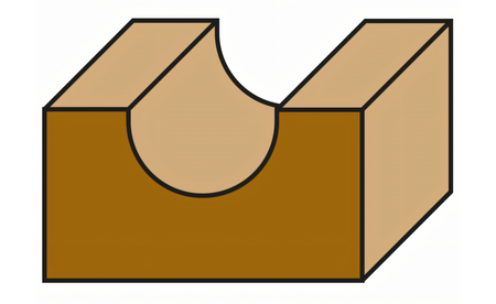 Hohlkehlfräser D 4,8 mm - sautershop