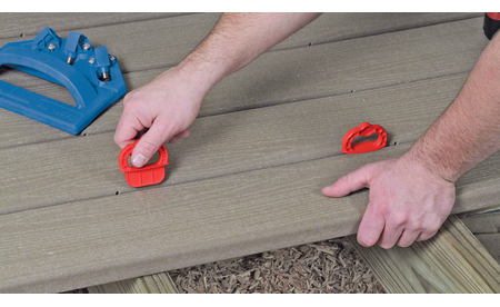 Bohrlehre für Terrassendielen Deck Jig - sautershop