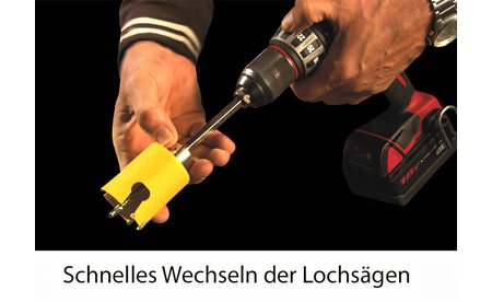 Lochsäge HM Click & Drill AØ: 20mm NL: 50mm - sautershop