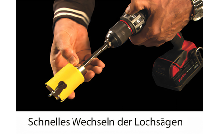 Lochsäge HM Click & Drill AØ: 24mm NL: 50mm - sautershop