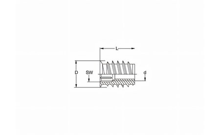 Rampa Muffe Typ SKD330 M8 23mm 10 St. - sautershop