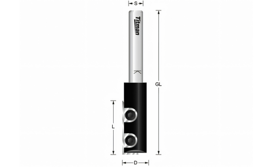 Wendeplatten-Nutfräser HW D15 S 8 - sautershop