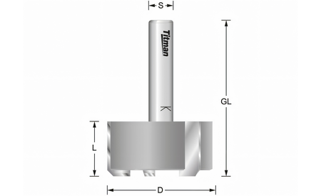 Planfräser Z3 Ø25 mm - sautershop