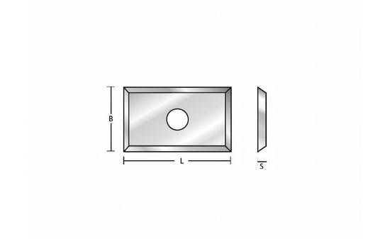 Wendeplatte 19.5 x 12 x 1.5 mm - 4 -schneidig - sautershop