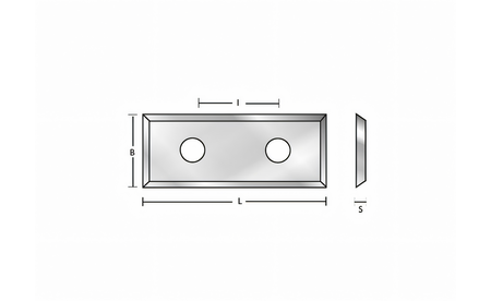 Wendeplatte 29.5 x 12 x 1.5 mm - sautershop